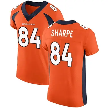 Denver Broncos Shannon Sharpe Autographed Orange Jersey HOF 11 Beckett  BAS Witness Stock #209211 - Mill Creek Sports